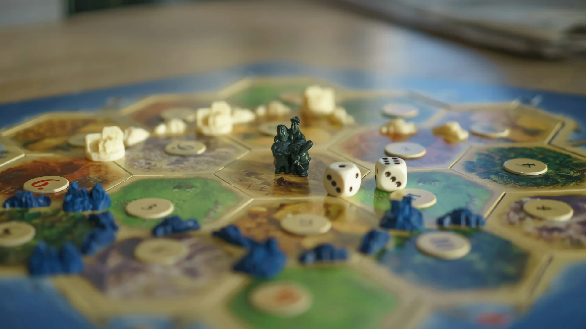 Catan board game at 2TGameCafe